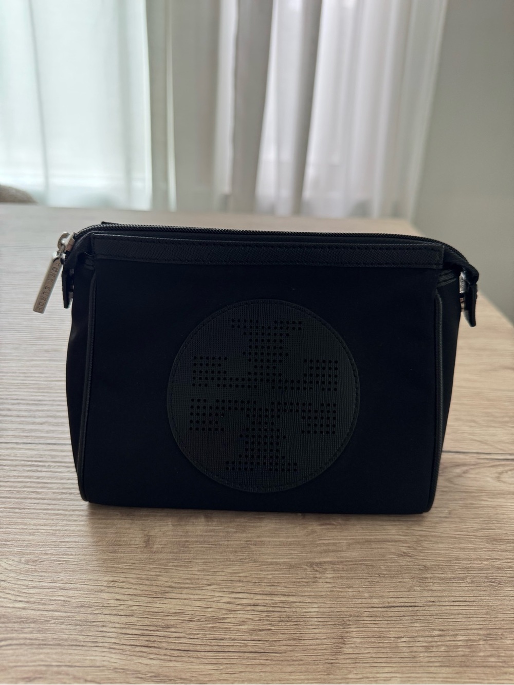 Tory Burch Black Cosmetic Bag